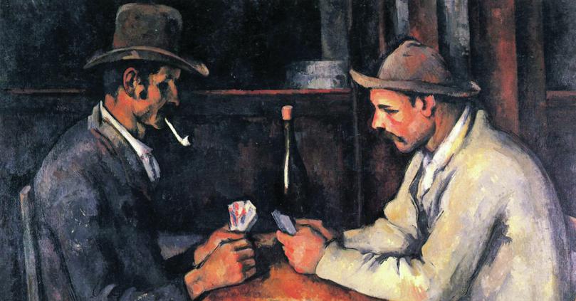 Les Joueurs de Carte (Card Players): Paul Cézanne, Courtauld Institute of Art