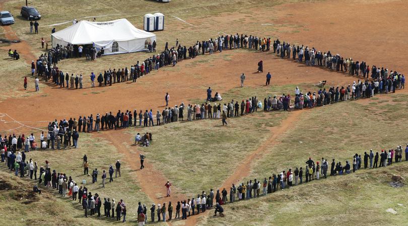 Elections in South Africa: FARRELL/AP/REX/Shutterstock